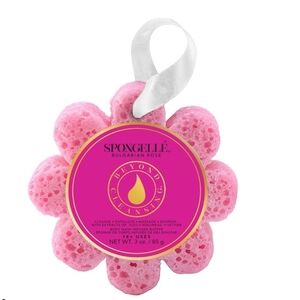 Spongelle Pink Exfoliant & Scrub Flower